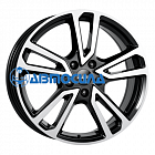 17x7.5 5x112 ET38 d66.6 Alutec Tormenta Diamant black front polished
