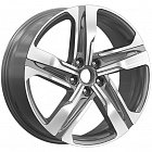 19x7.5 5x114.3 ET50 d67.1 СКАДPremiumSeries KP004 diamond_gloss_graphite