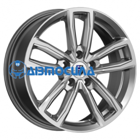 17x6.5 5x114.3 ET45 d67.1 K&K Каланг (КС1086) Дарк платинум