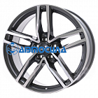 20x8.5 5x112 ET45 d57.1 Alutec Ikenu Graphite front polished