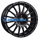 17x8 5x112 ET35 d75 OZ Superturismo GT Matt Black + Red Lettering