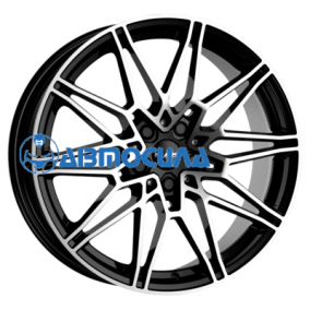 17x7.5 5x112 ET52 d66.6 MAK Koenig Black mirror