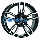 19x8.5 5x112 ET52 d66.5 Alutec Drive Diamant black front polished