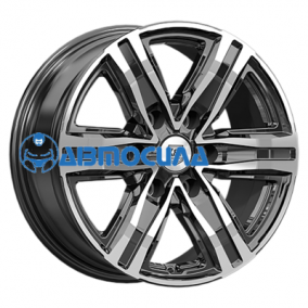17x7.5 6x139.7 ET25 d106.1 K&K R8 (КС1174) Алмаз черный