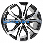 20x9 5x112 ET20 d66.5 Alutec W10X Racing black front polished