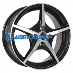 15x6 4x114.3 ET44 d56.6 Megami MGM-19FF BKF