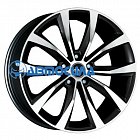 17x7.5 5x110 ET30 d65.1 MAK Wolf Black mirror
