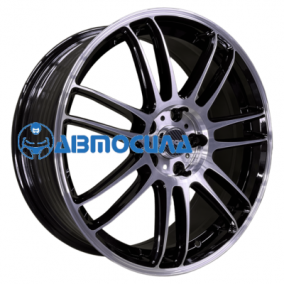 18x8 5x114.3 ET40 d67.1 INCH FA8535 Gloss Black Machined Face