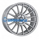 18x8 5x112 ET48 d75 OZ Superturismo LM Matt Race Silver + Black Lettering