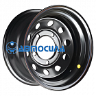 16x8 5x165.1 ET-10 d125 ZEPP 4х4 Land Rover Semicircle Gloss Black
