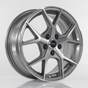 17x7 5x114.3 ET35 d67.1 Megami MGM-18FF gmf