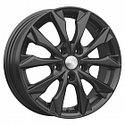 16x6,0 4x100 ET41 d60,1  СКАД Нагоя Черный бархат Литой