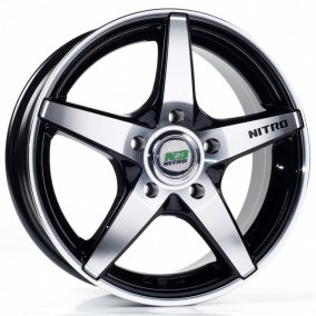 16x6,5 5x114,3 ET43 d67,1  Nitro Y3119 BFP Литой