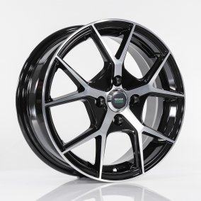 17x7 4x98 ET35 d58.6 Megami MGM-18FF bkf