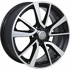 17x7 5x114.3 ET45 d66.1 КиКРеплика КС699 алмаз-черный
