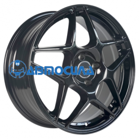 17x7 5x114.3 ET48 d67.1 INCH FA8540 Full Black Round