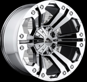 20x9 5x139.7-150 ET35 d110.5 BUFFALO BW-778 chrome