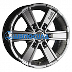 16x7 6x127 ET35 d78.1 OZ Off-road 6 Metal Titanium
