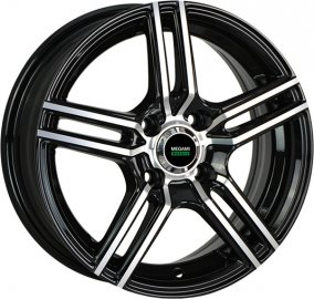 15x6 5x114.3 ET38 d67.1 Megami MGM-1 bkf