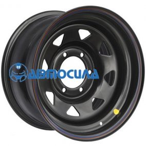 16x8 6x139.7 ET0 d110 Off-Road Wheels Тойота Ниссан черный