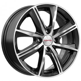 15x6 4x100 ET50 d60.1 Rapid Арнар-оригинал алмаз_черный_sk