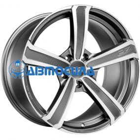 20x9.5 5x112 ET52 d79 OZ Montecarlo HLT Matt Dark Graphite Diamond Cut