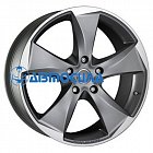 18x9 5x114.3 ET35 d76 MAK Raptor 5 Graphite Mirror Face