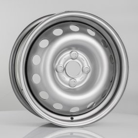 15x5.5 4x100 ET51 d54.1 TREBL 7405T silver1