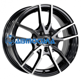 17x7 5x110 ET46 d63.3 Megami MGM-20FF BKF
