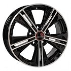 16x6,0 5x114,3 ET43 d67,1  Remain Creta R106 Арт10600AR Алмаз Чёрный Литой