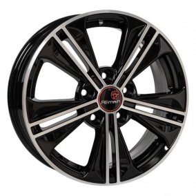 16x6,0 5x114,3 ET43 d67,1  Remain Creta R106 Арт10600AR Алмаз Чёрный Литой