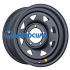 16x7 5x139.7 ET0 d110 Off-Road Wheels УАЗ Черный матовый