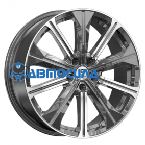 19x7 5x108 ET33 d60.1 Premium КР013 (Tiggo 7 Pro) Diamond Gloss Graphite