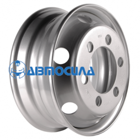 19.5x6.75 6x222.25 ET145 d164 SRW 6/222/164/145 Silver