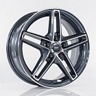 16x6.5 5x108 ET40 d65.1 Megami MGM-17FF gmf