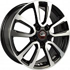 16x6.5 5x114.3 ET40 d66.1 REPLICA NS123 bkf