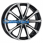 19x8 5x120 ET50 d64.1 MAK DaVinci Black mirror