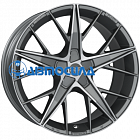 19x8.5 5x120 ET34 d79 OZ Quaranta 5 Grigio Corsa Diamond Cut