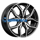 19x8 5x112 ET56 d66.6 СКАД Арика (КЛ1083) Алмаз бархат новый