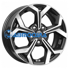 16x6.5 5x112 ET50 d57.1 K&K КС878 Алмаз черный