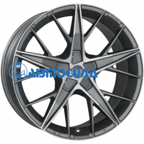 19x8.5 5x112 ET44 d75 OZ Quaranta 5 Grigio Corsa Diamond Cut