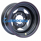 16x10 6x139.7 ET-44 d110 Off-Road Wheels Тойота Ниссан черный