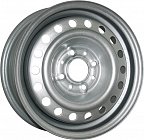 16x6 4x100 ET50 d60.1 TREBL X40033 silver1