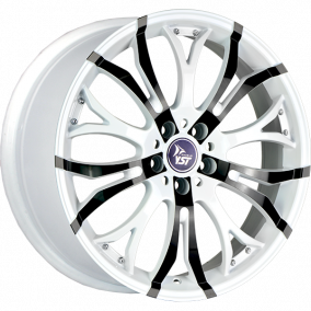17x7 5x112 ET43 d66.6 YST X-21 w+b