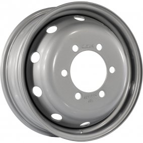 16x5.5 6x170 ET105 d130.1 TREBL LT2885D_P silver