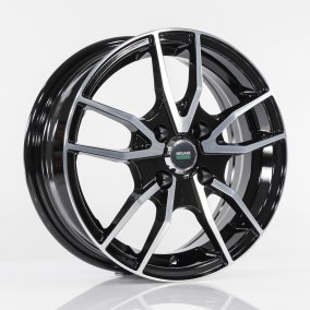 16x6.5 4x100 ET36 d60.1 Megami MGM-20FF bkf