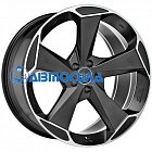 21x9 x112 ET50 d79 OZ Aspen HLT Matt Black + Diamond Cut