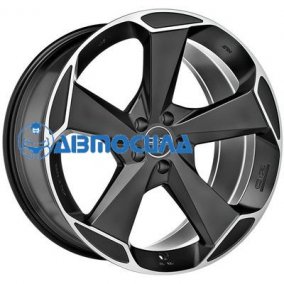 21x9 x112 ET50 d79 OZ Aspen HLT Matt Black + Diamond Cut