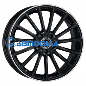 18x8 5x112 ET33 d66.6 MAK Komet Gloss Black Mirror Ring
