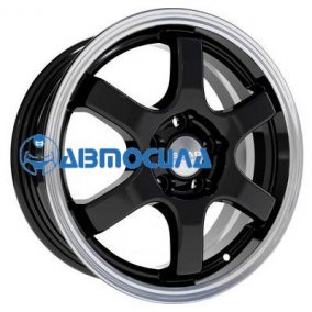 15x6 5x100 ET38 d57.1 Скад Киото Антрацит-алмаз
